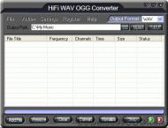 ! WAV OGG Converter screenshot